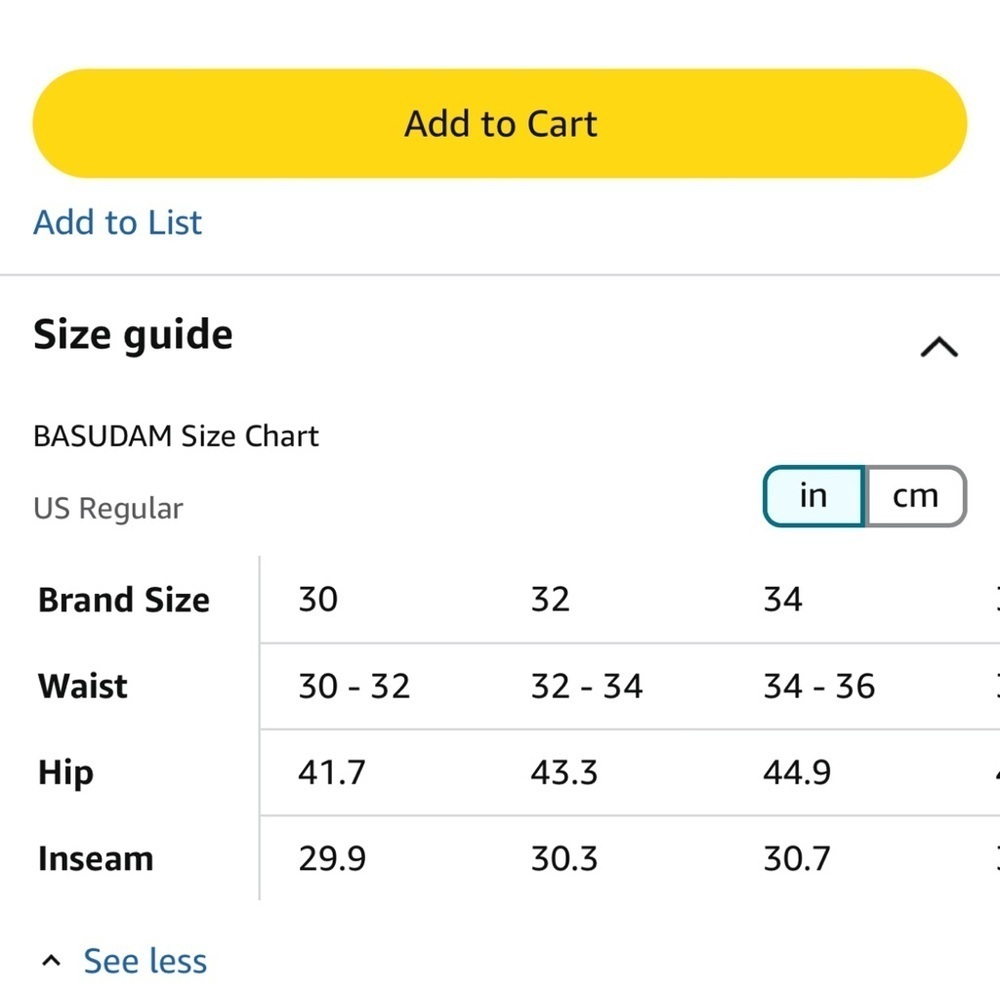 BASUDAM Men's Utility Work Pants Snow Waterproof Softshell Fleece Line Size 30 - Picture 4 of 5